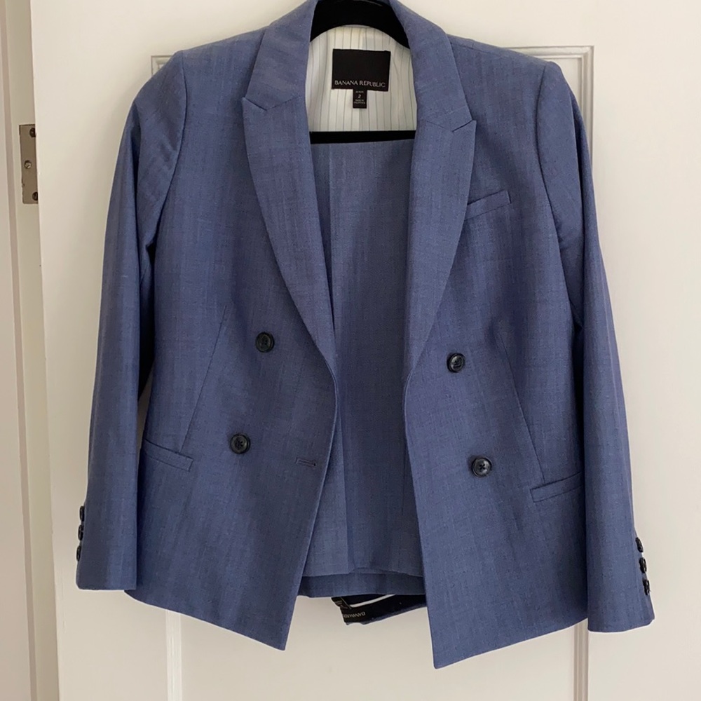 Banana republic matching suit set petite size 2